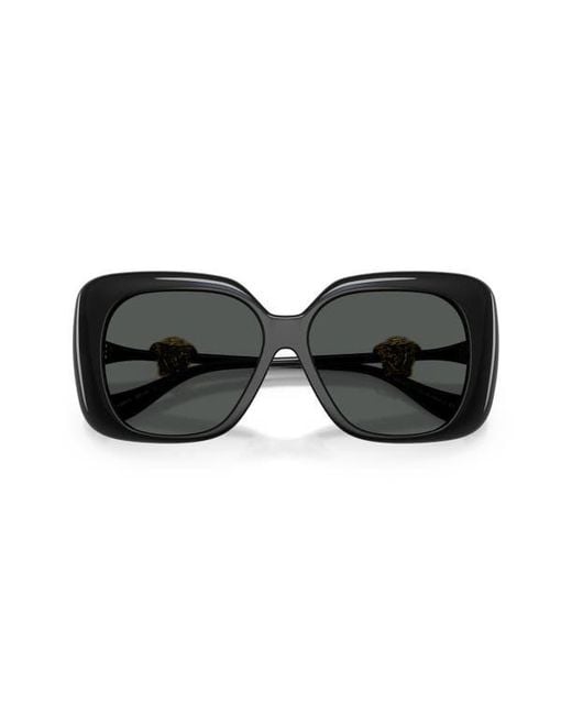 Versace Black 57Mm Square Sunglasses