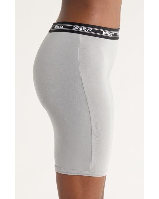 TOMBOYX Gray Stretch Modal 9-Inch Boxer Briefs