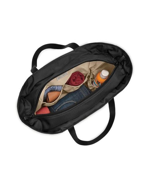 Briggs & Riley Black Baseline Traveler Tote Bag for men