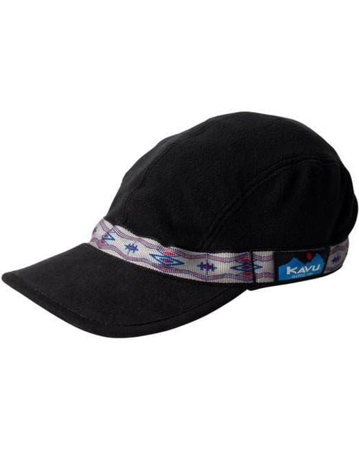 Kavu Black Fleece Strapcap