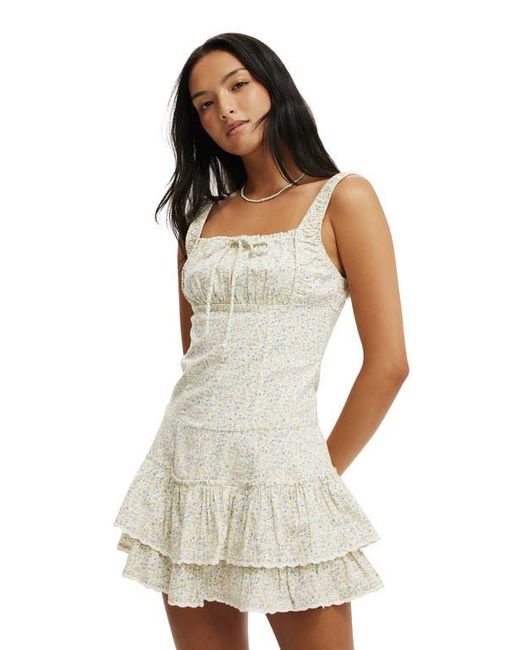 Cotton On White Riley Corset Mini Dress