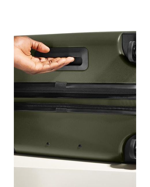 AWAY Green The Medium Flex Suitcase