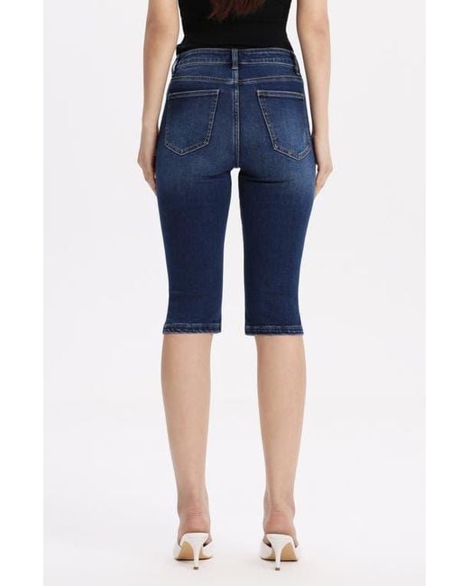 Bayeas Blue Capri Jeans