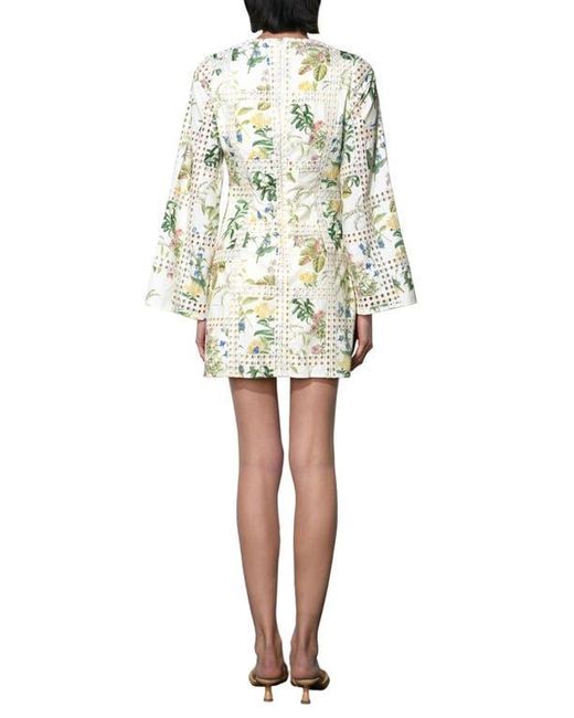 adelyn rae embroidered dress Raelynn Lace-Up Embroidered Midi Dress (Women)