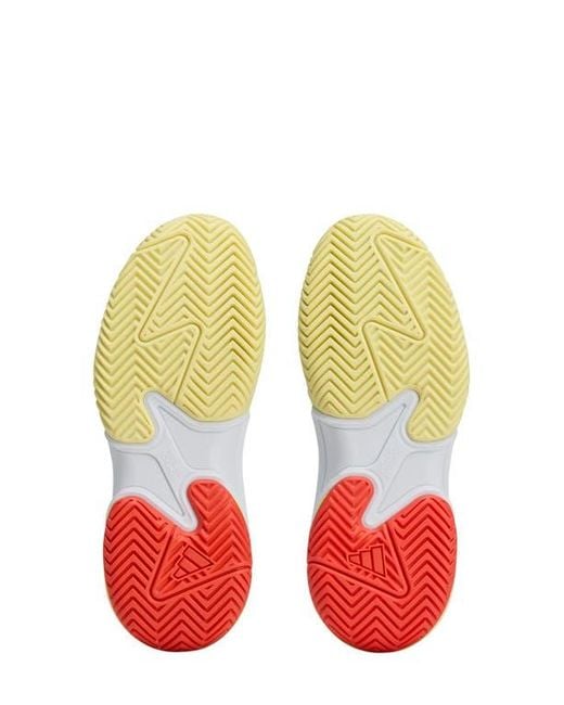 Adidas By Stella McCartney Yellow Barricade Tennis Sneaker