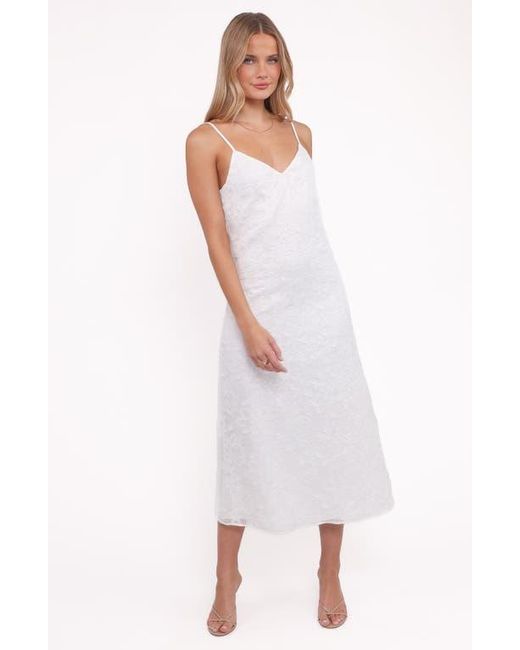 Petal & Pup White Saoirse Maxi Dress