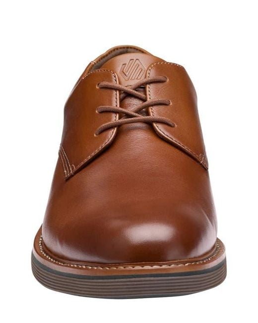 Johnston & Murphy Brown Tyson Plain Toe Derby for men