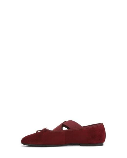 Sam Edelman Red Arya Ballet Flat