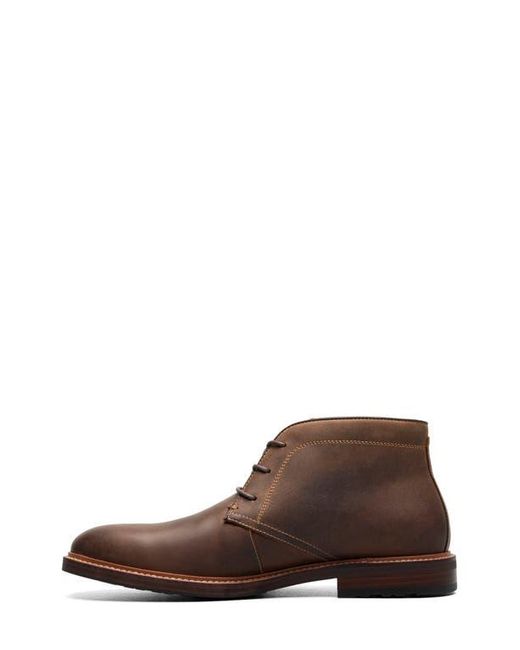Florsheim Brown Anthem Plain Toe Chukka for men