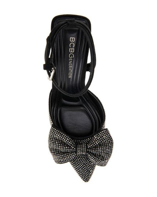 BCBGMAXAZRIA Black Idalia Pointed Toe Pump