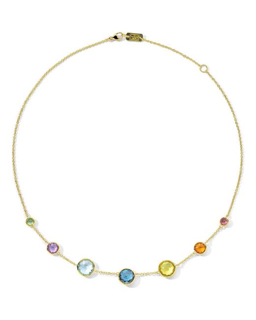Ippolita Metallic Lollipop Graduated 7-Stone Station Necklace