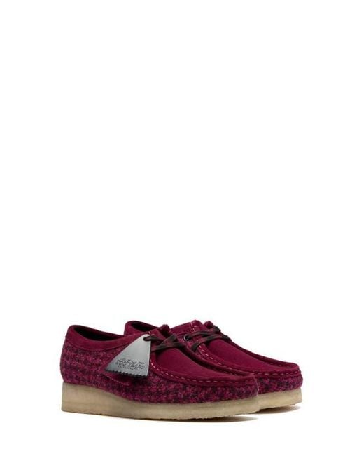 Clarks Purple Wallabee Chukka Boot