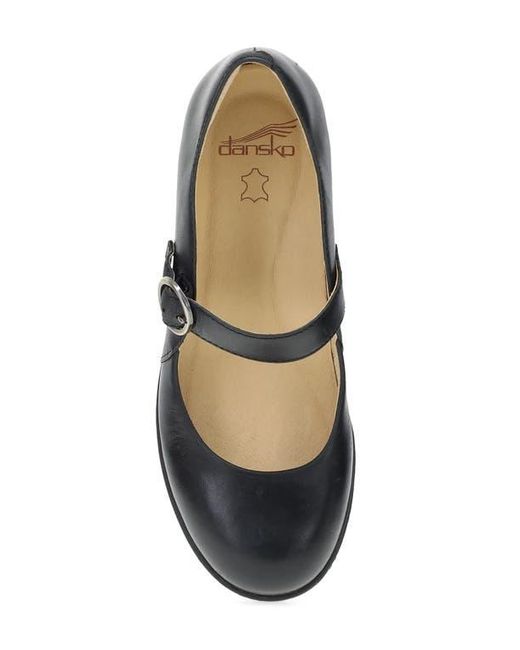 Dansko White Deirdra Waterproof Mary Jane Pump