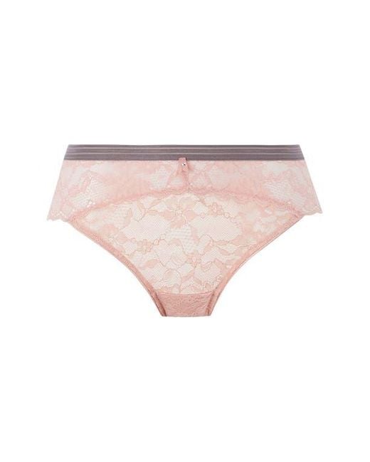 Freya Pink Offbeat Briefs