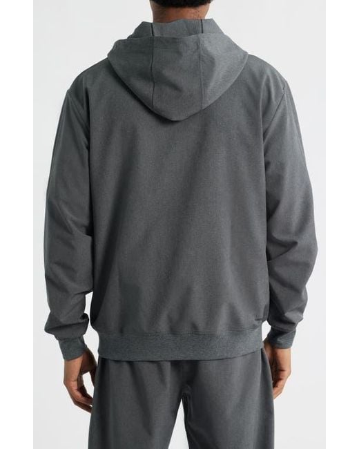 Saint Studio Gray Tempo Tech Zip Jacket for men