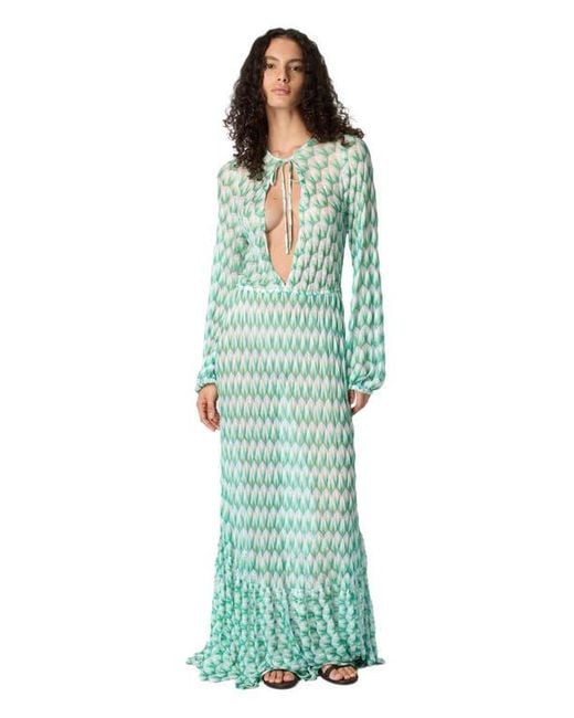 Missoni Cover-Up in Green | Lyst Missoni Cover-Up in Green | Lyst