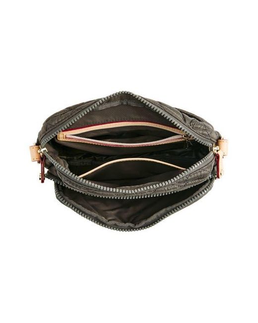 MZ Wallace Green Small Metro Quilted Nylon Camera Bag