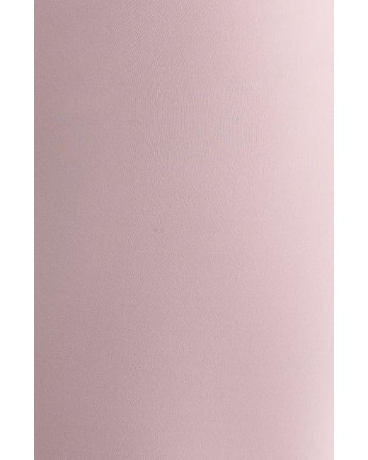 PacSun Pink Contrast Crossover Flare Leggings