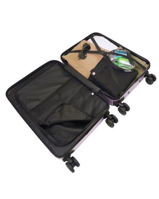 American Dreamliner Purple 26.5 Hardside Luggage With Expansion
