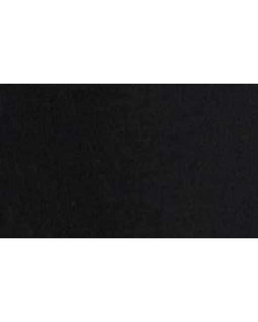 Open Edit Black Pleated Bermuda Shorts