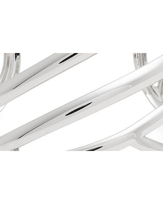 Nordstrom White Multiband Cuff Bracelet