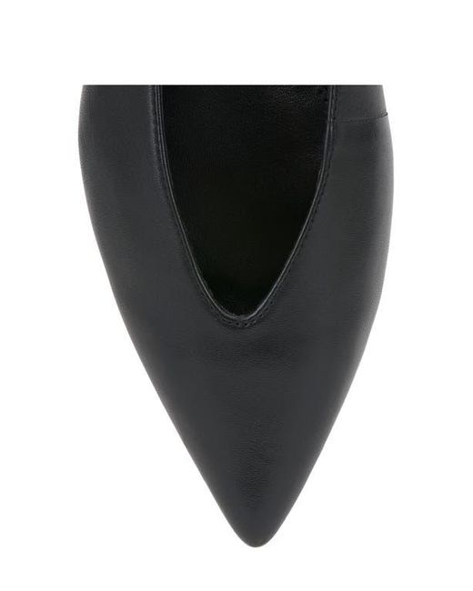 Vince Camuto Black Valther Pointed Toe Flat