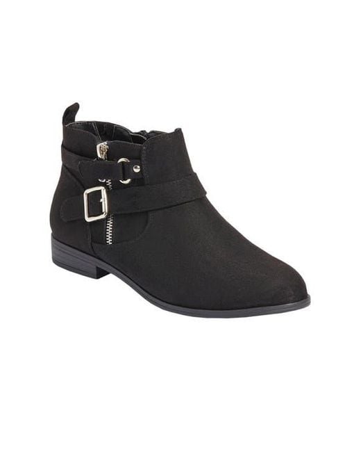 Comfortview Black The Lux Bootie