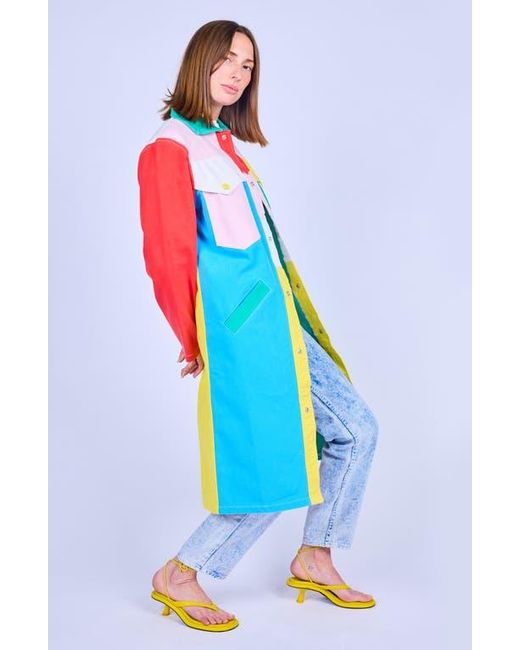 Mokuyobi Blue Denim Duster