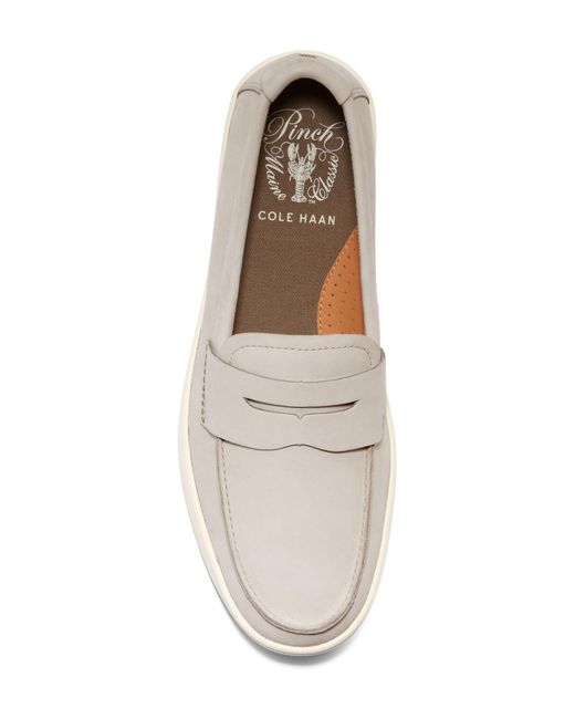 Cole Haan White Pinch Weekend Penny Loafer for men
