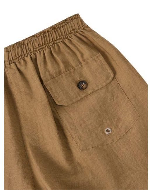 Robert Talbott Natural Avalon Beach Short for men