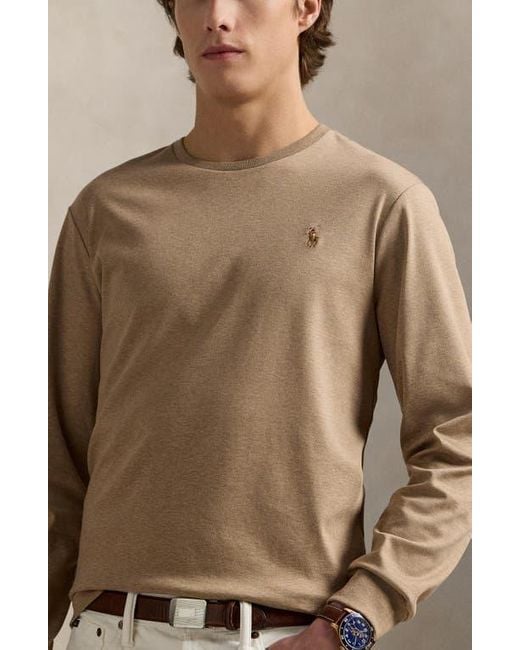 Polo Ralph Lauren Multicolor Soft Touch Long Sleeve T-Shirt for men