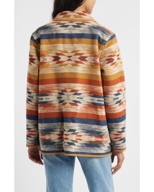 Pendleton Multicolor Wyeth Falls Reversible Wool Coat