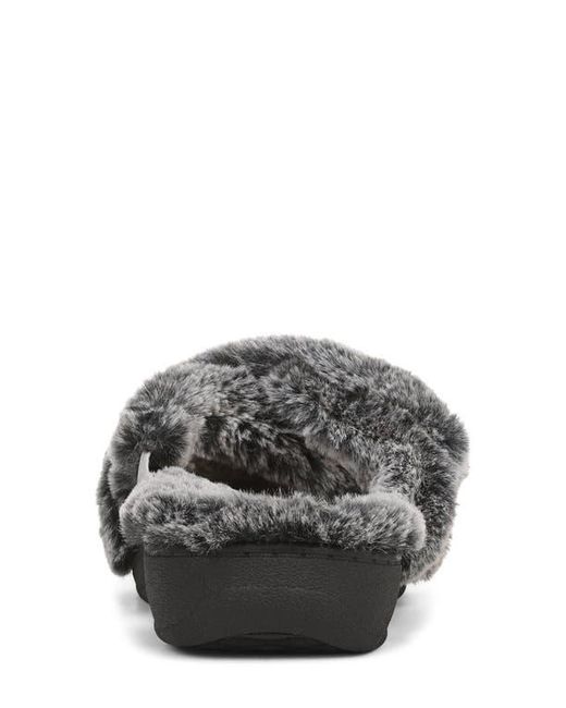 Vionic Gray Relax Ii Slide Slipper