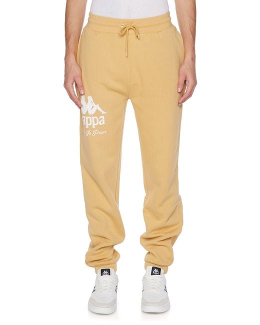 Kappa 2024 yellow sweatpants