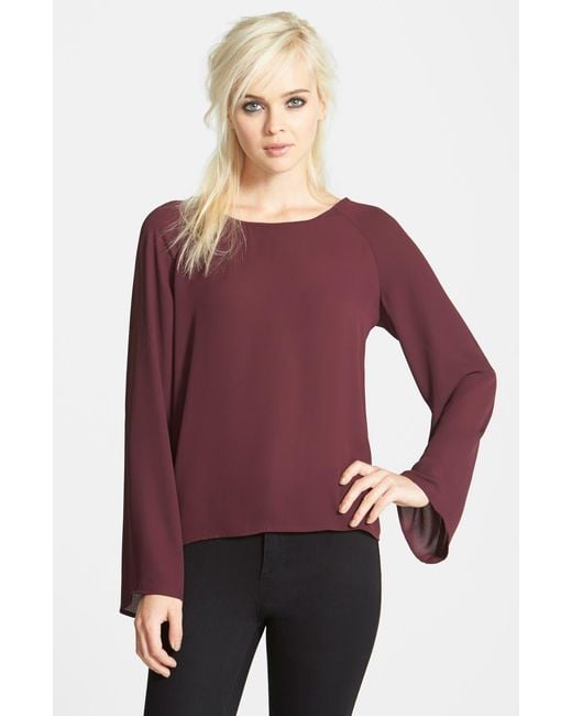 Leith Purple Strap Back Tunic