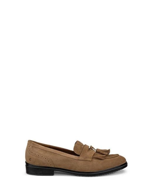 Ecco Brown Classic 15 Tassel Loafer