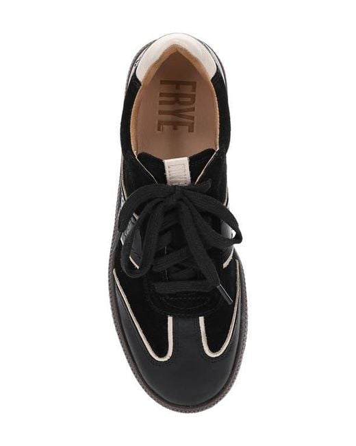 Frye Black Milly Low Top Sneaker