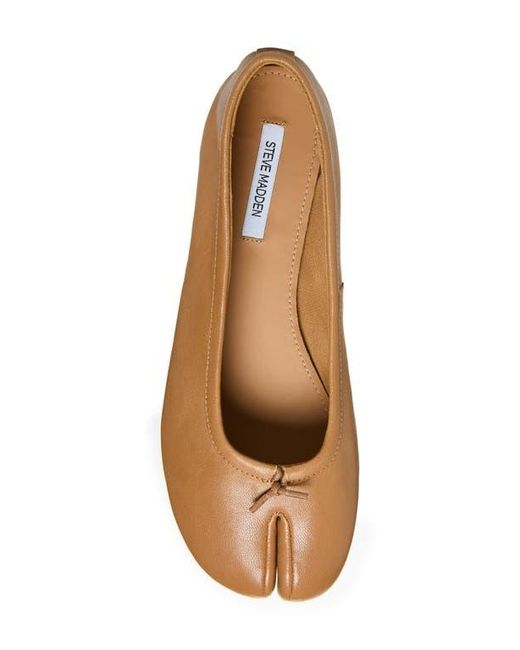 Steve Madden Brown Calico Split Toe Ballet Flat