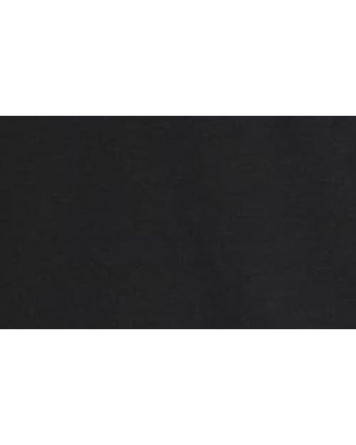 Cuts Black Ao Curved Hem Long Sleeve T-shirt for men