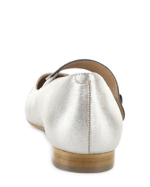 Fly London White Suln Pointed Toe Flat