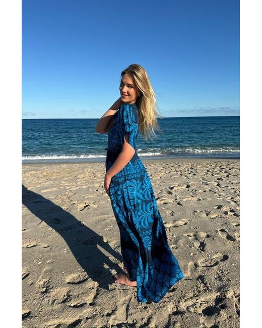 Omika Blue Pia Caftan