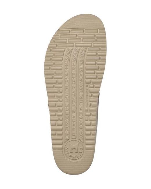 Mephisto Metallic Helen Toe Loop Sandal