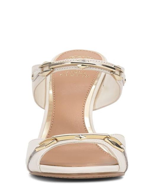 Vince Camuto White Ambra Slide Sandal