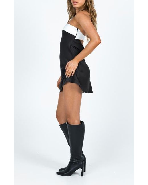 Princess Polly Black Phillipa Strapless Minidress