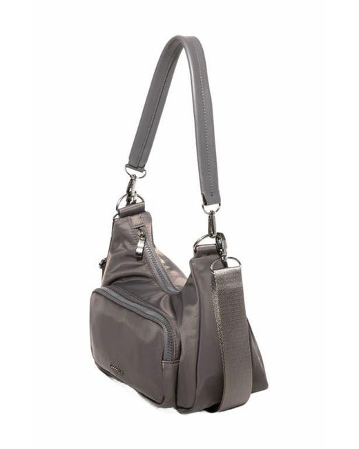 Baggallini Gray Savannah Crossbody Bag