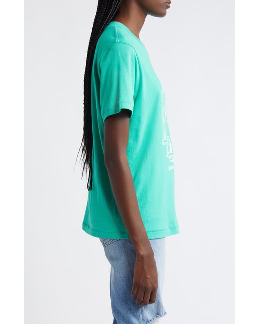 Rails Green Miami Beach Relaxed Fit Graphic T-shirt