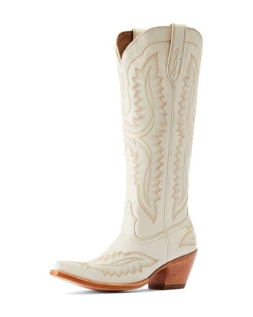 Ariat White Casanova Western Boot