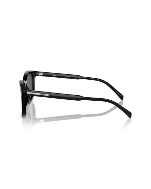 Prada Black 55mm Pillow Sunglasses for men