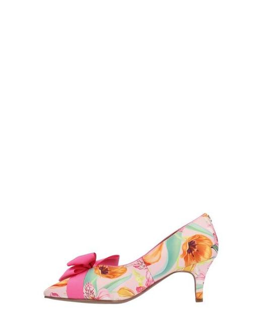 J. Reneé Pink Verbena Pointed Toe Pump