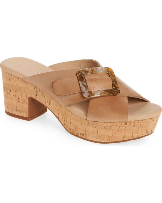 Chocolat Blu Brown Grita Platform Sandal